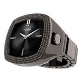 Reloj Anillo Fossil Nick Jonas Machine Luxe Cuarzo Acero Inoxidable Unisex